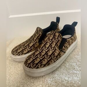 Christian Dior Solar Oblique Slip-on Shoes 37